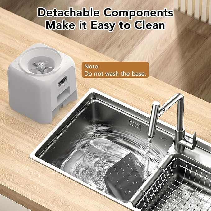 Olfjurk Automatic Dry Food Pet Feeder 4L White