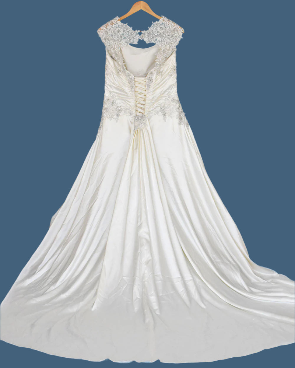 Sophia Tolli Ivory Ruched A Line Wedding Dress