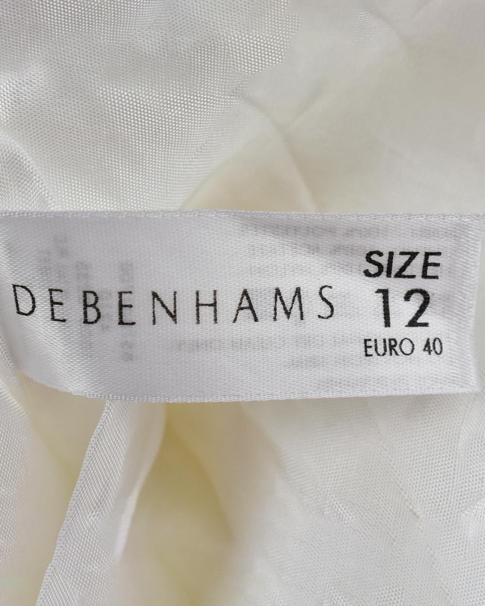 Debut Ivory A Line Wedding Dress Size 12