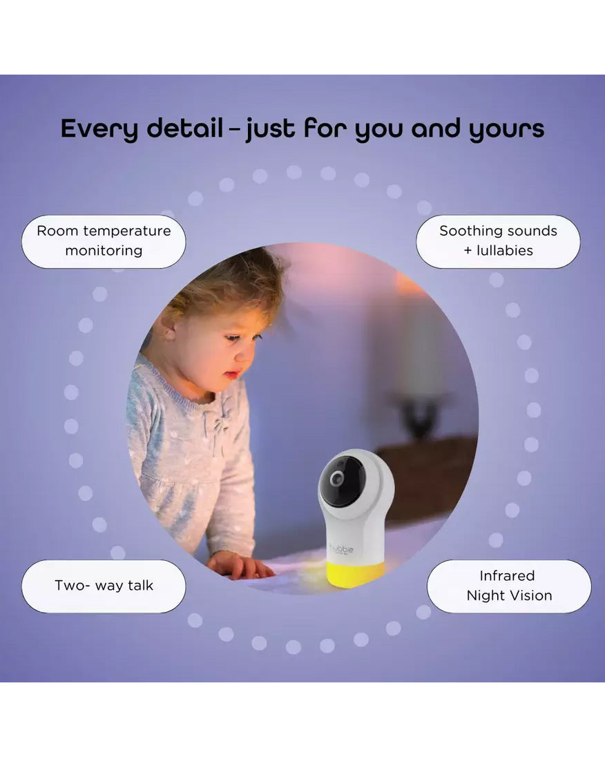 Hubble Pal Glow Camera Baby Monitor Smart HD Camera
