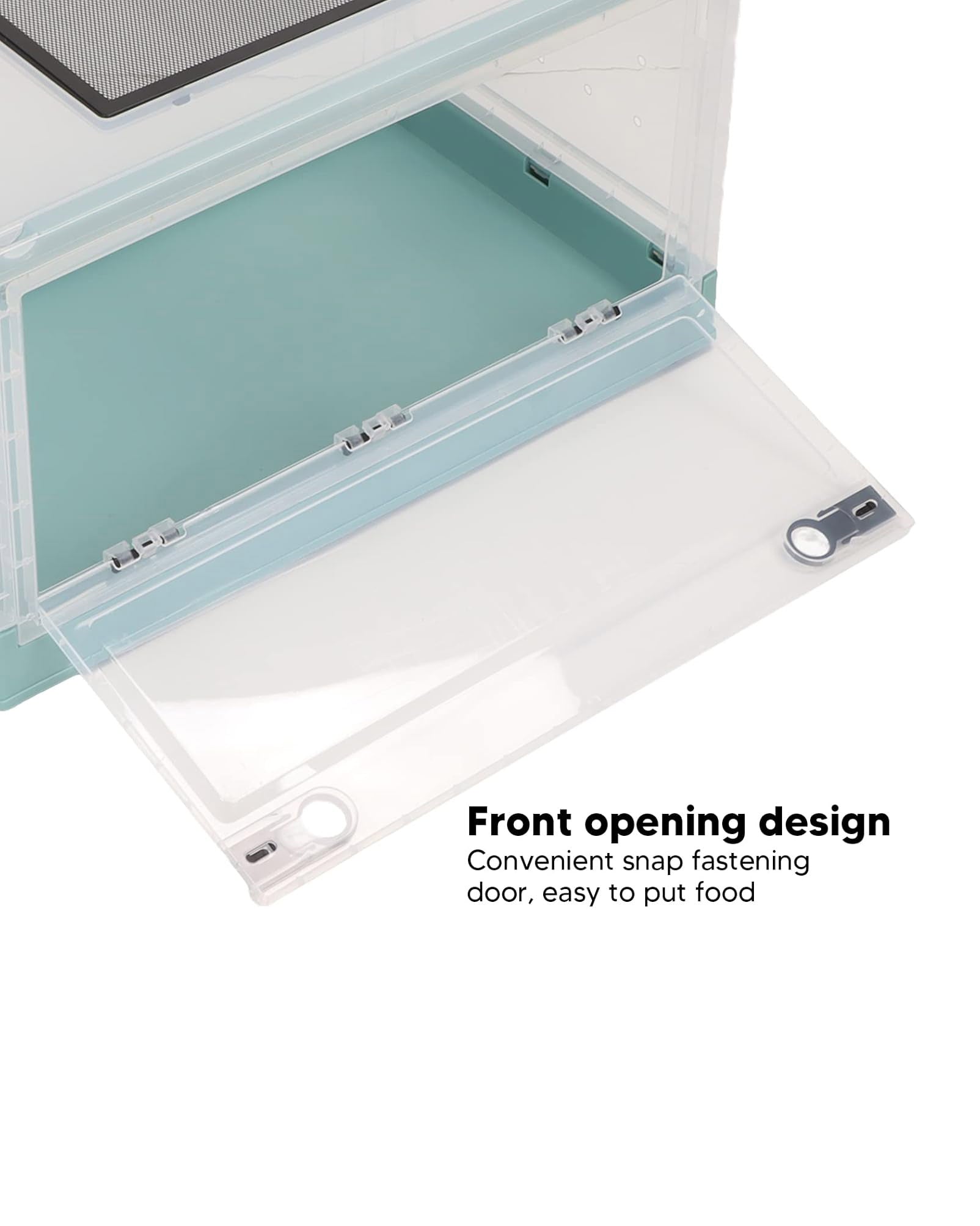 Hamster Transparent Cage Large Capacity Breathable Blue