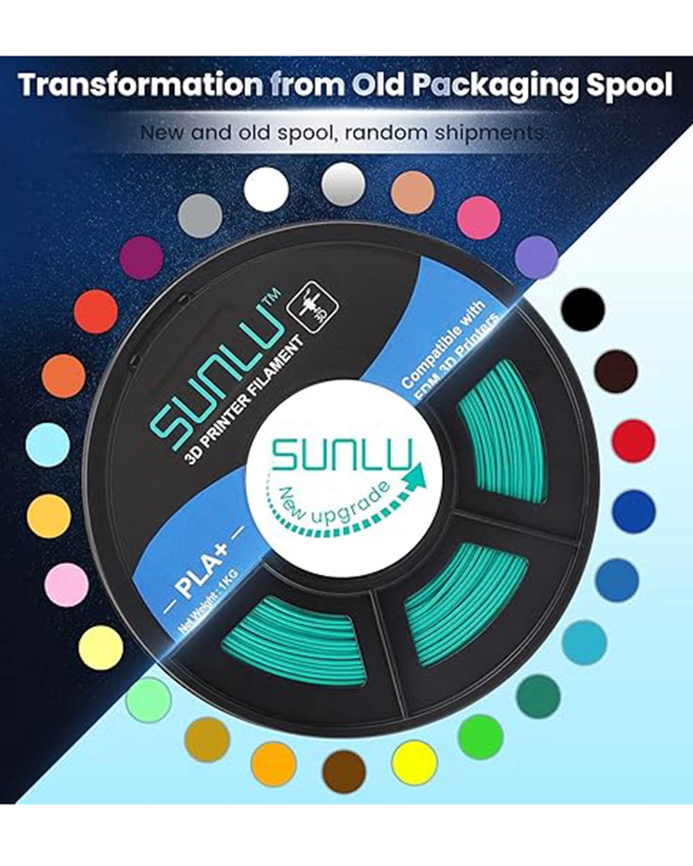 3D Printer Filament 1.75mm PLA+ 3D Filament FDM 3D Printer 3D Pens