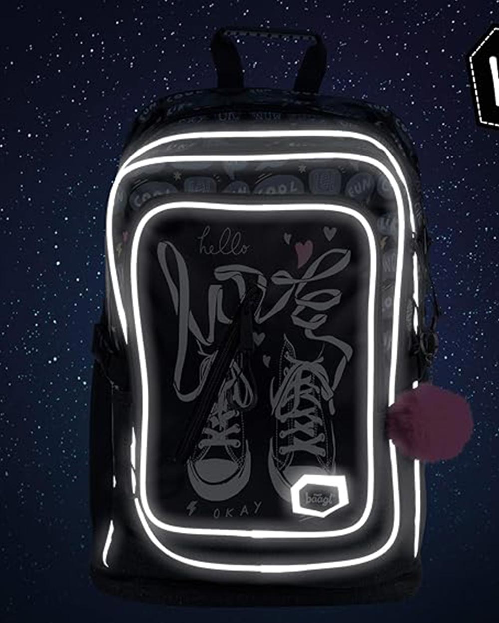 Baagl School Bag backpack Ergonomic Children's