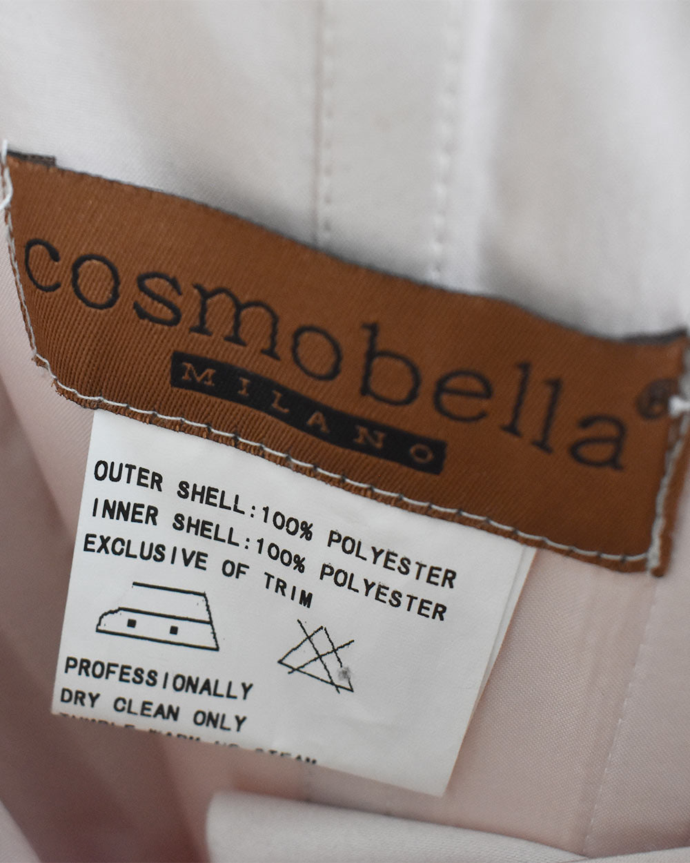 Cosmobella Blush Pink Fishtail Wedding Dress Size 12