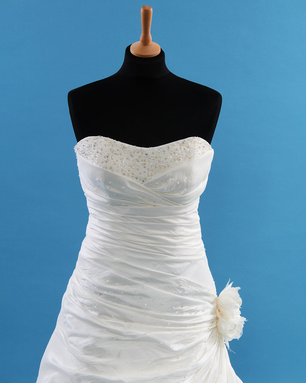 Alexia Couture Ivory A Line Wedding Dress Size 10