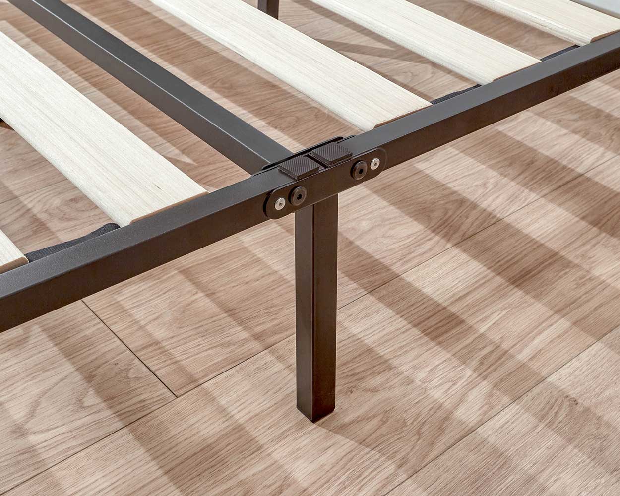 Kore Bedframe 135cm Black double bed frame