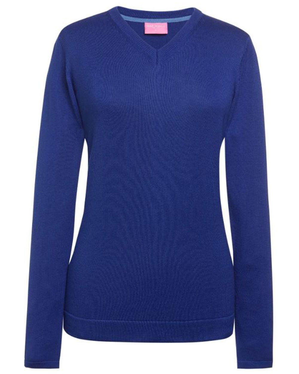 Brook Taverner Atlanta Jumper V Neck Royal Blue