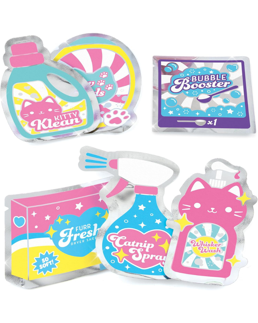 Make It Real Purrfect Wash N Bead DIY Bracelet Making Kit