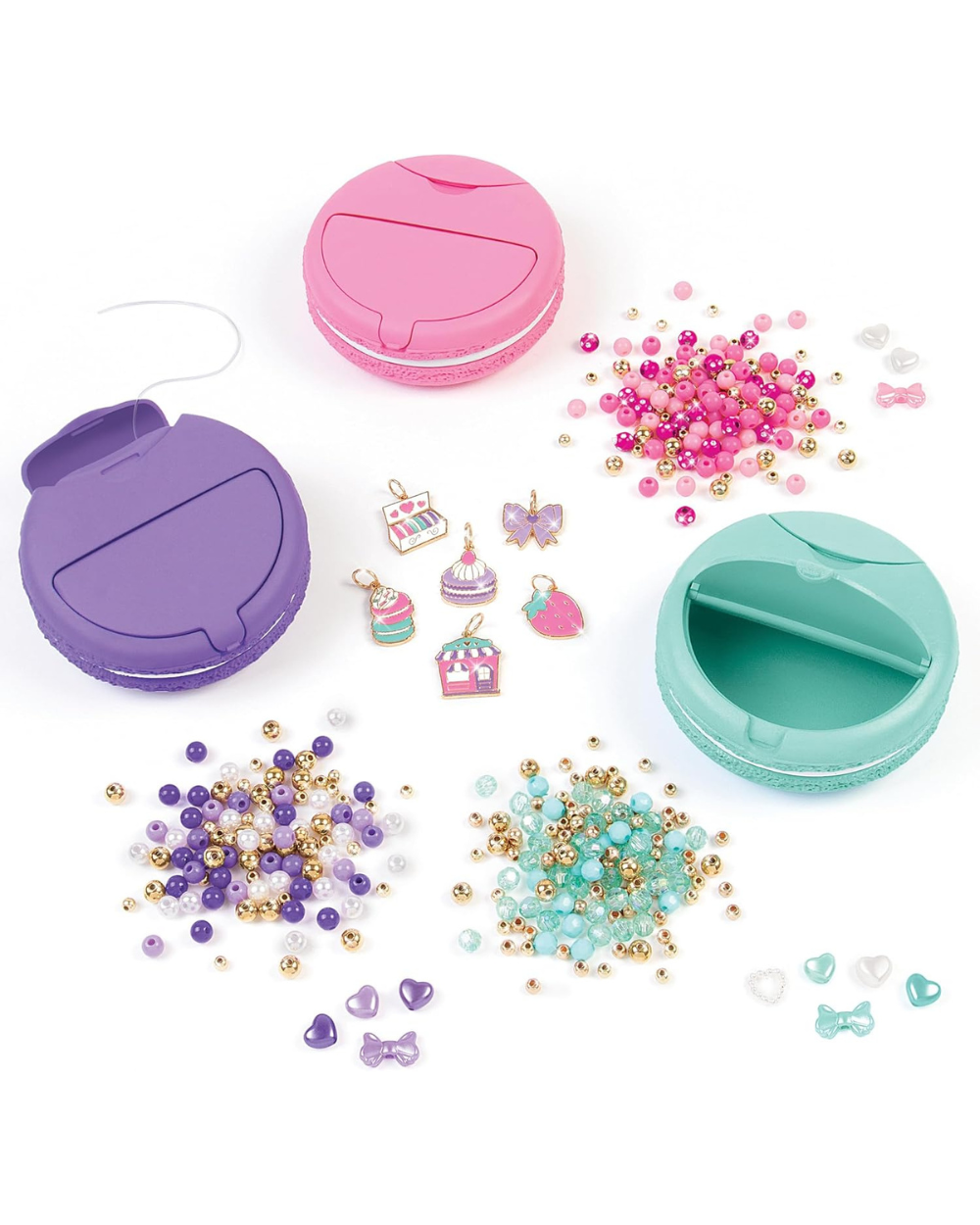 Make It Real Macaron Bracelet Maker Set