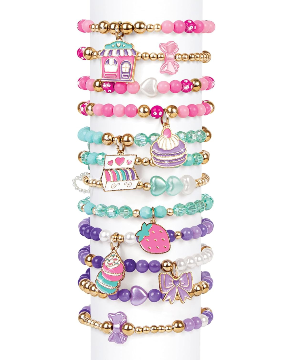 Make It Real Macaron Bracelet Maker Set