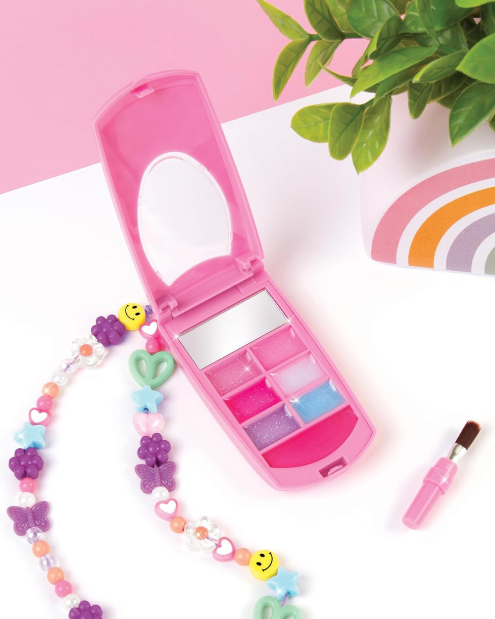 Make It Real Flip Phone Lip Gloss Set and DIY Lanyard