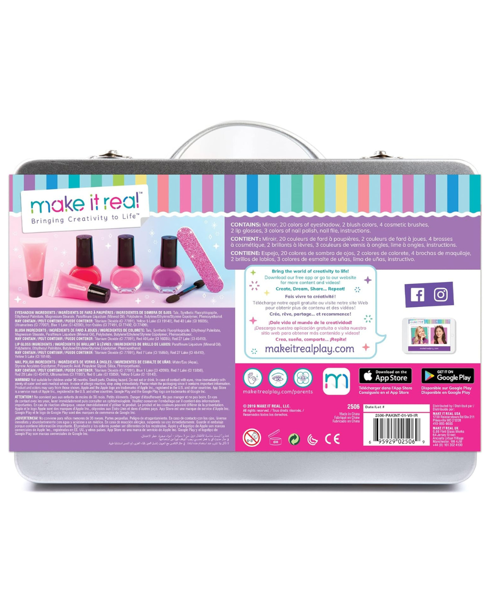 Make It Real Glam Makeup Set