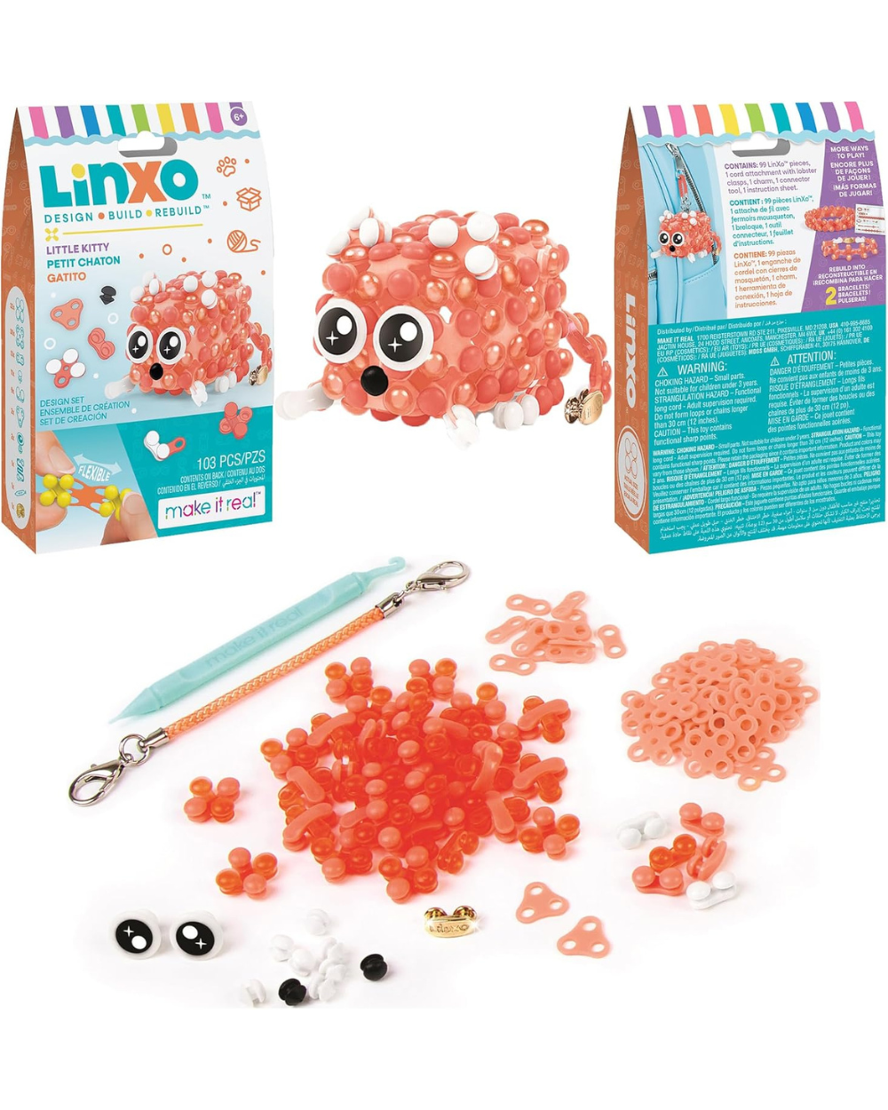 Make It Real Linxo Character Keyring Charm Kit