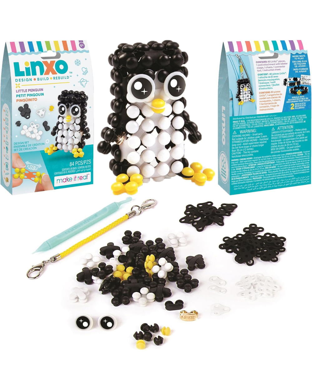 Make It Real Linxo Character Keyring Charm Kit