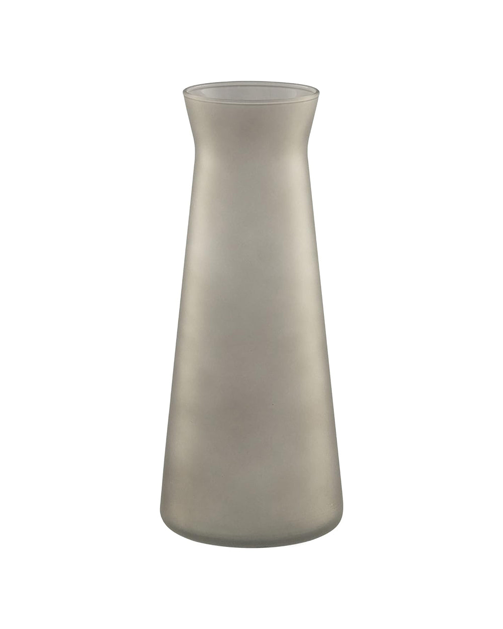 Trend For Home Glass Flower Vase 18cm Light Grey