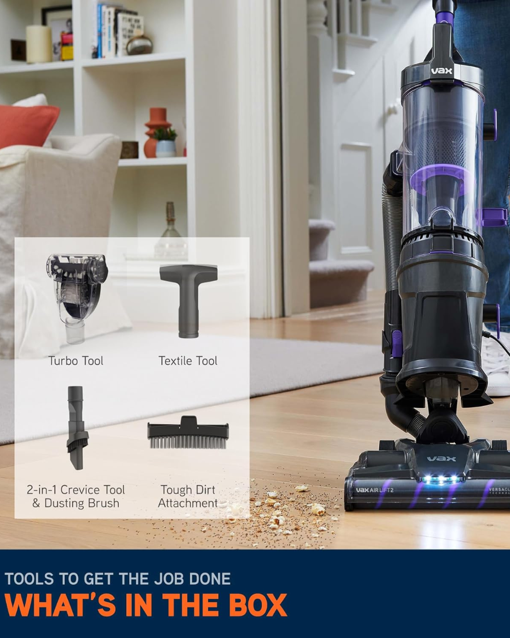 Vax Air Lift 2 Pet Plus Corded Upright Vacuum