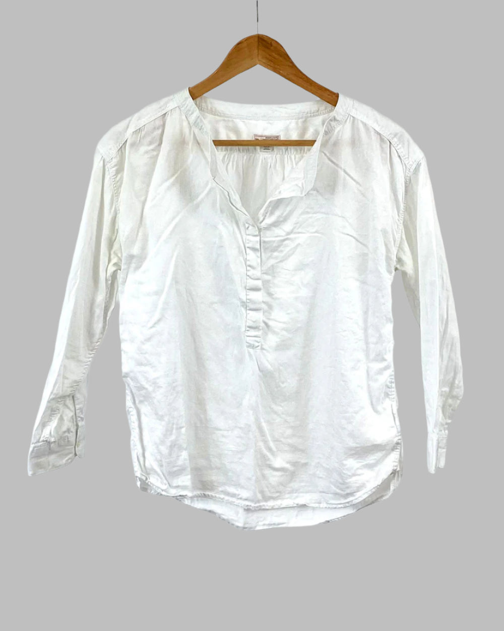 Gap White Blouse Size XS