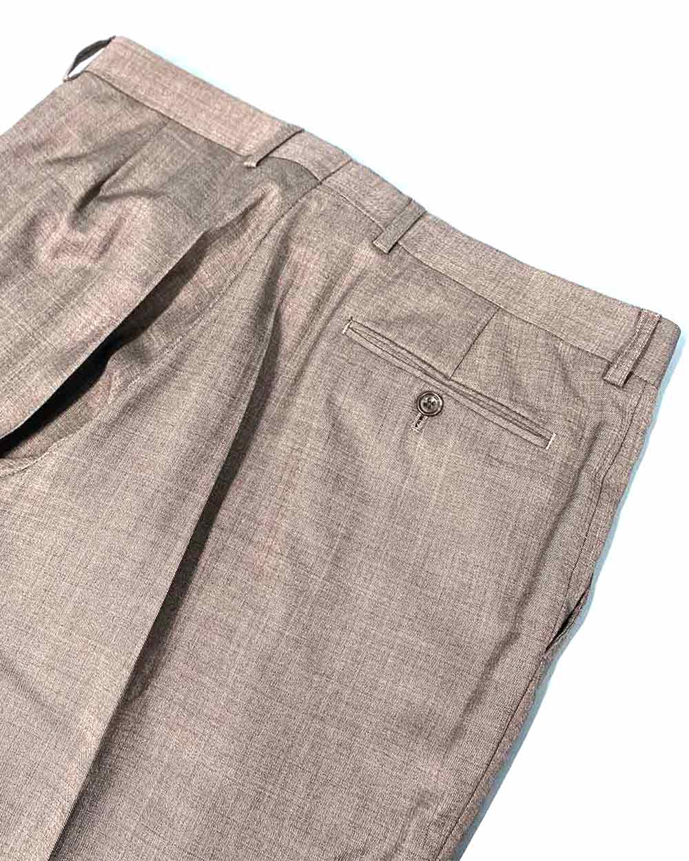 Tom James Grey Suit Custom Fit