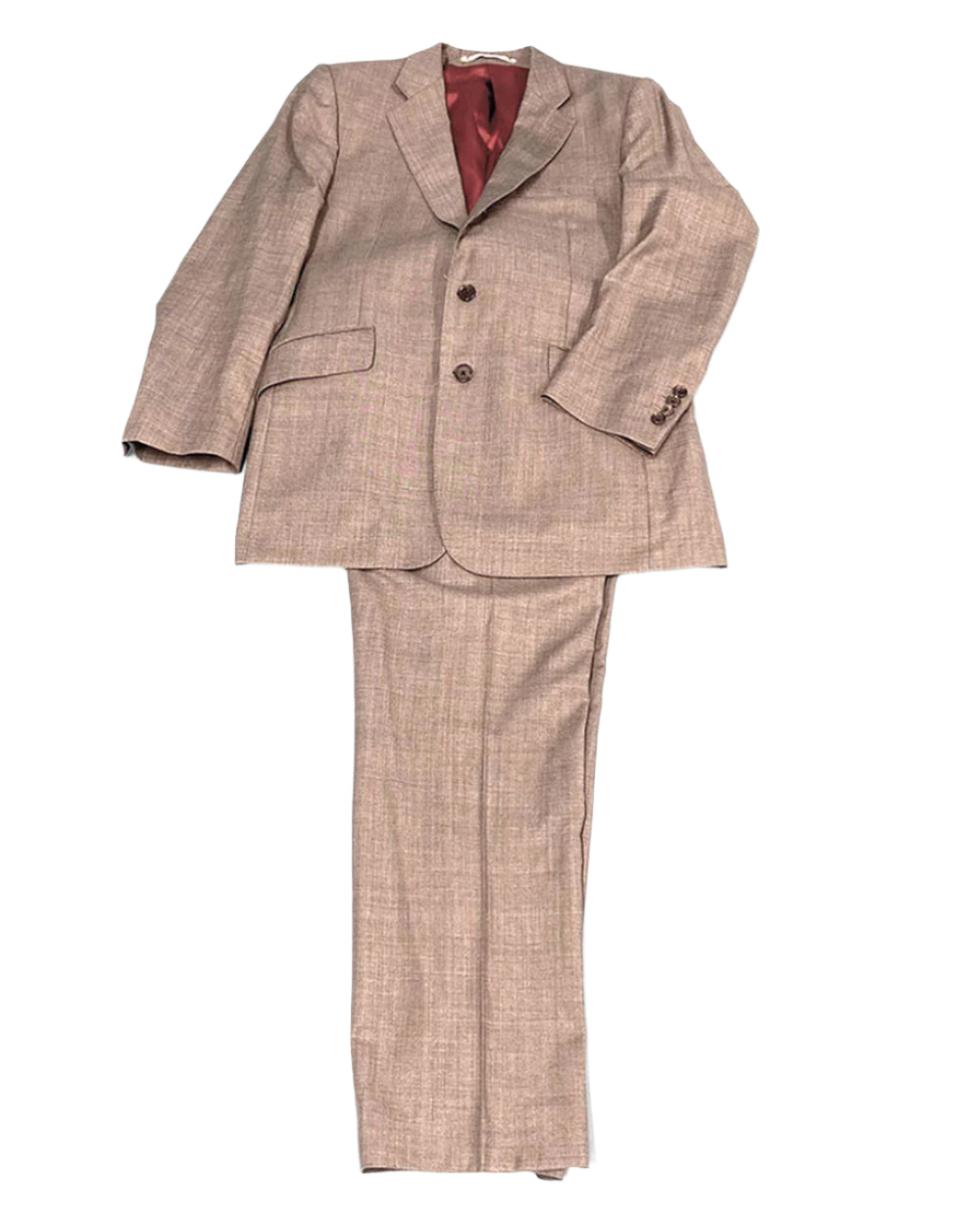 Tom James Grey Suit Custom Fit