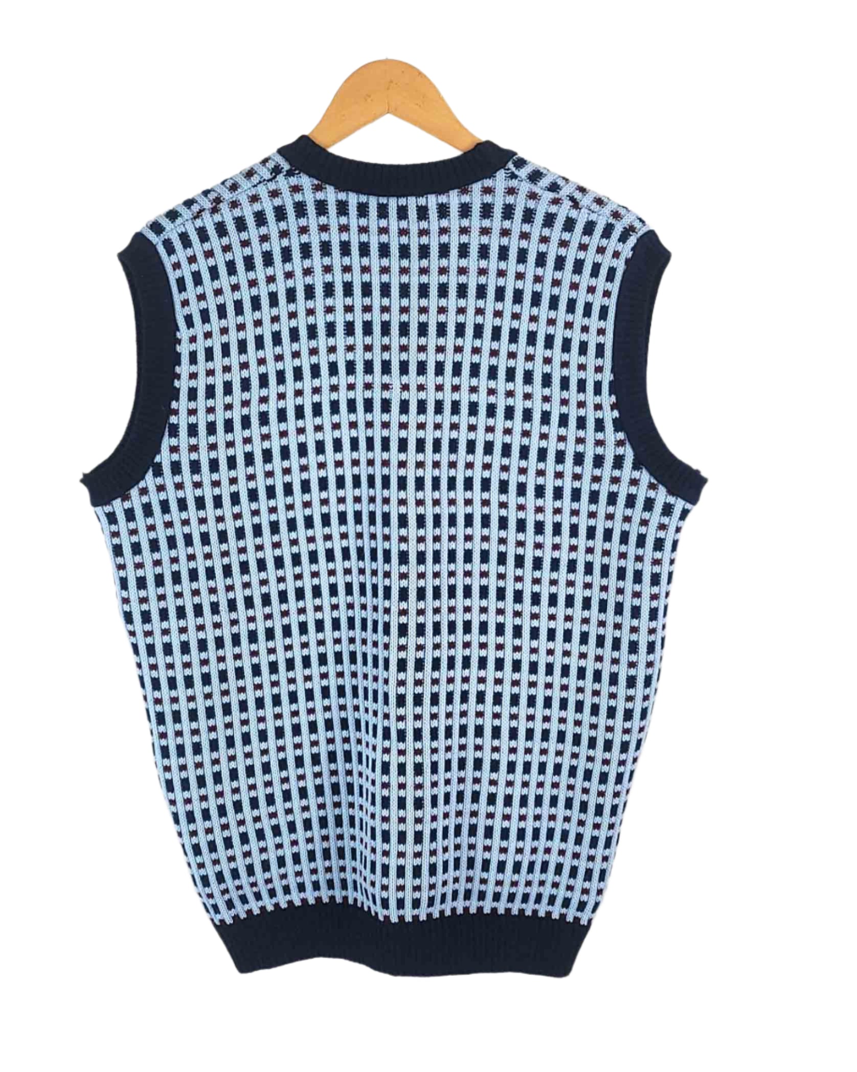 Mens Vintage London Knitware Gallary Tank Top