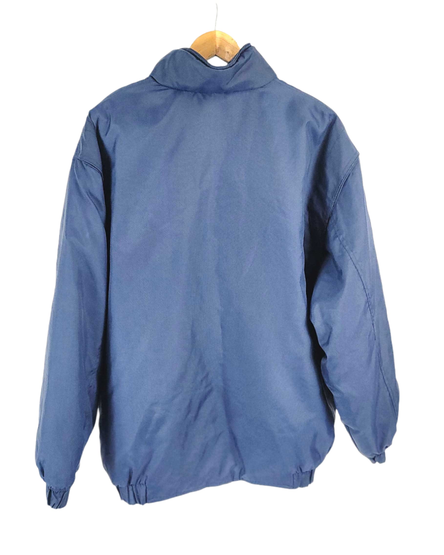 Mens Vintage Reebok Coach Jacket Blue Size XL