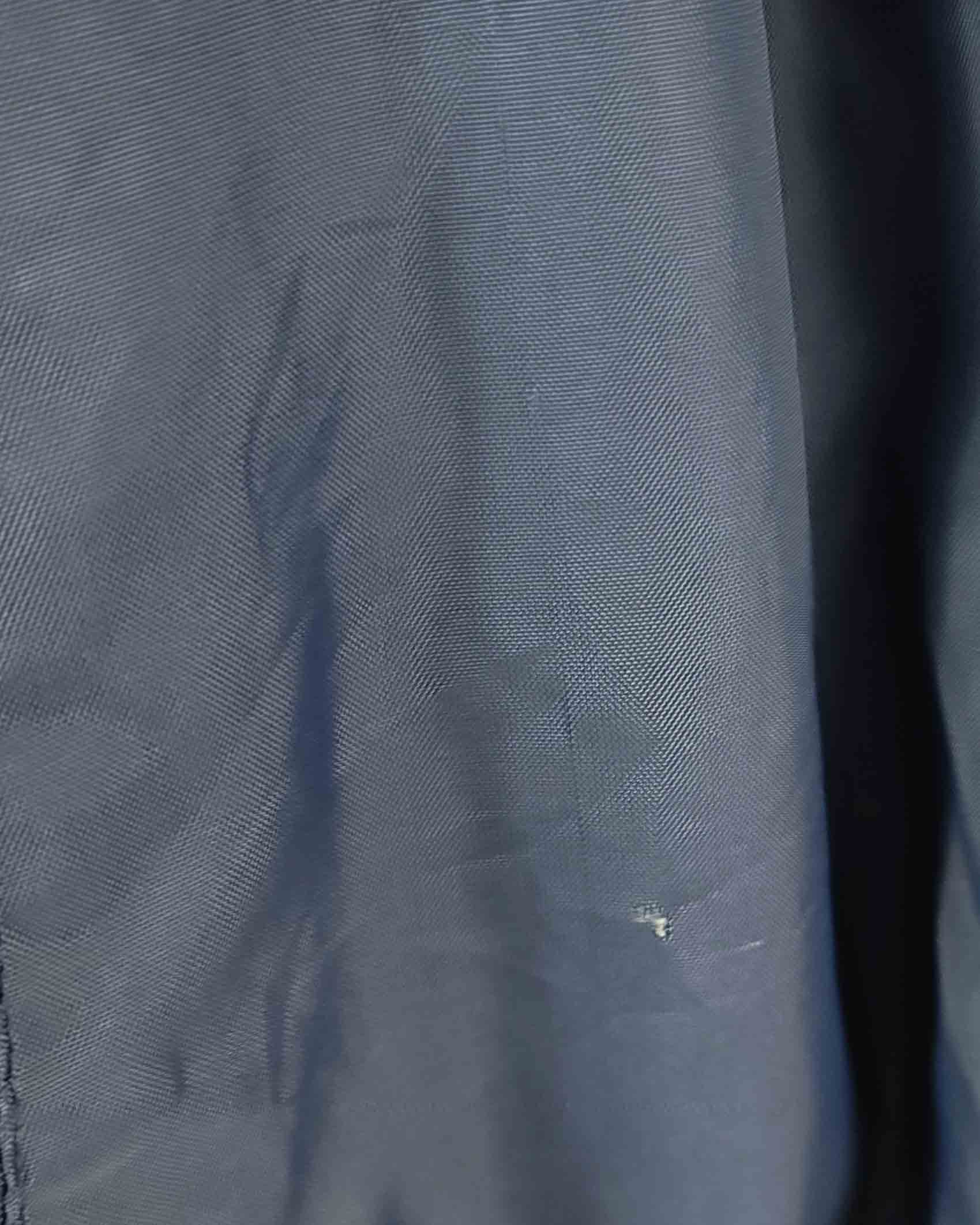 Mens Vintage Reebok Coach Jacket Blue Size XL