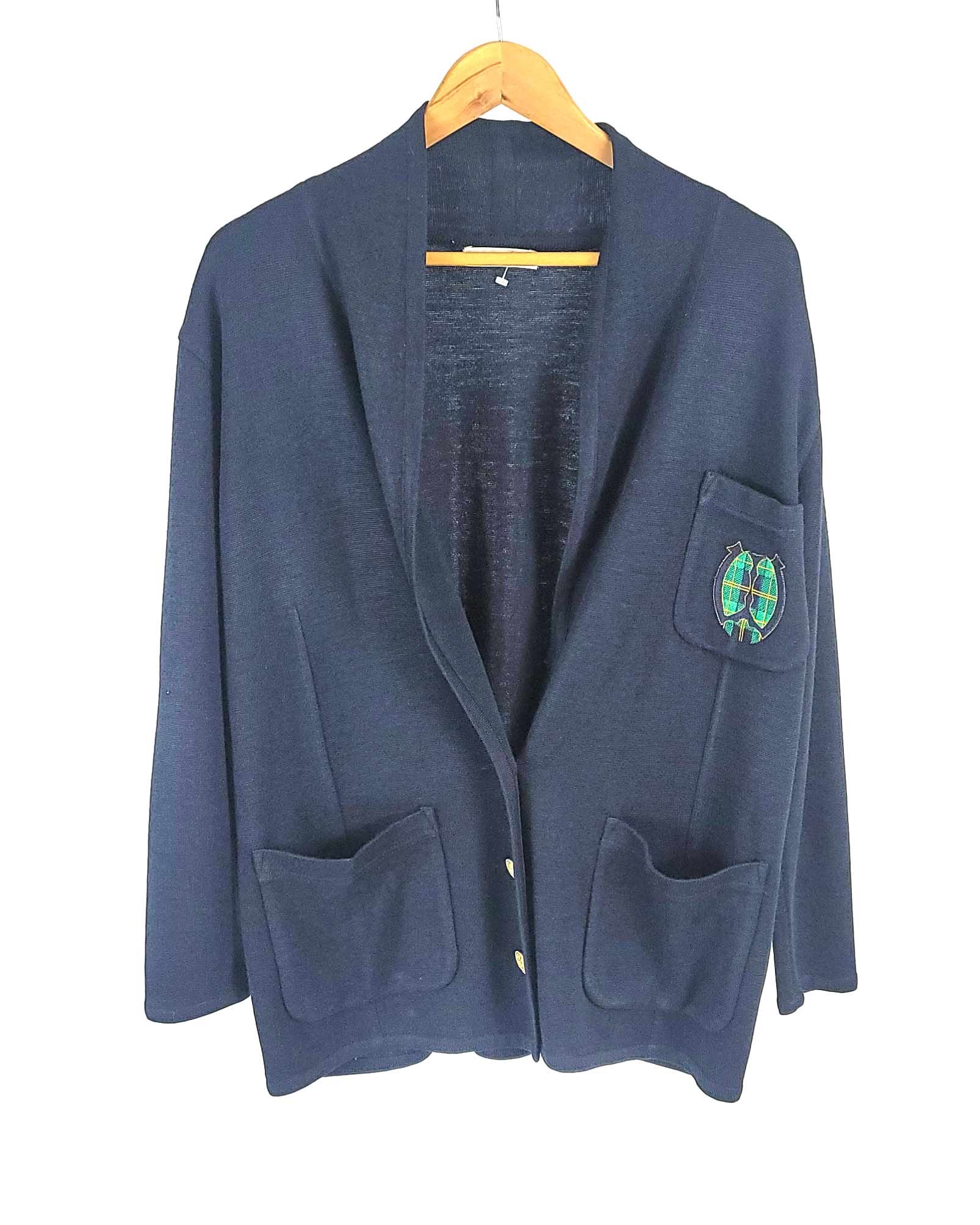 Womens Windmoore Navy Blue Cardigan