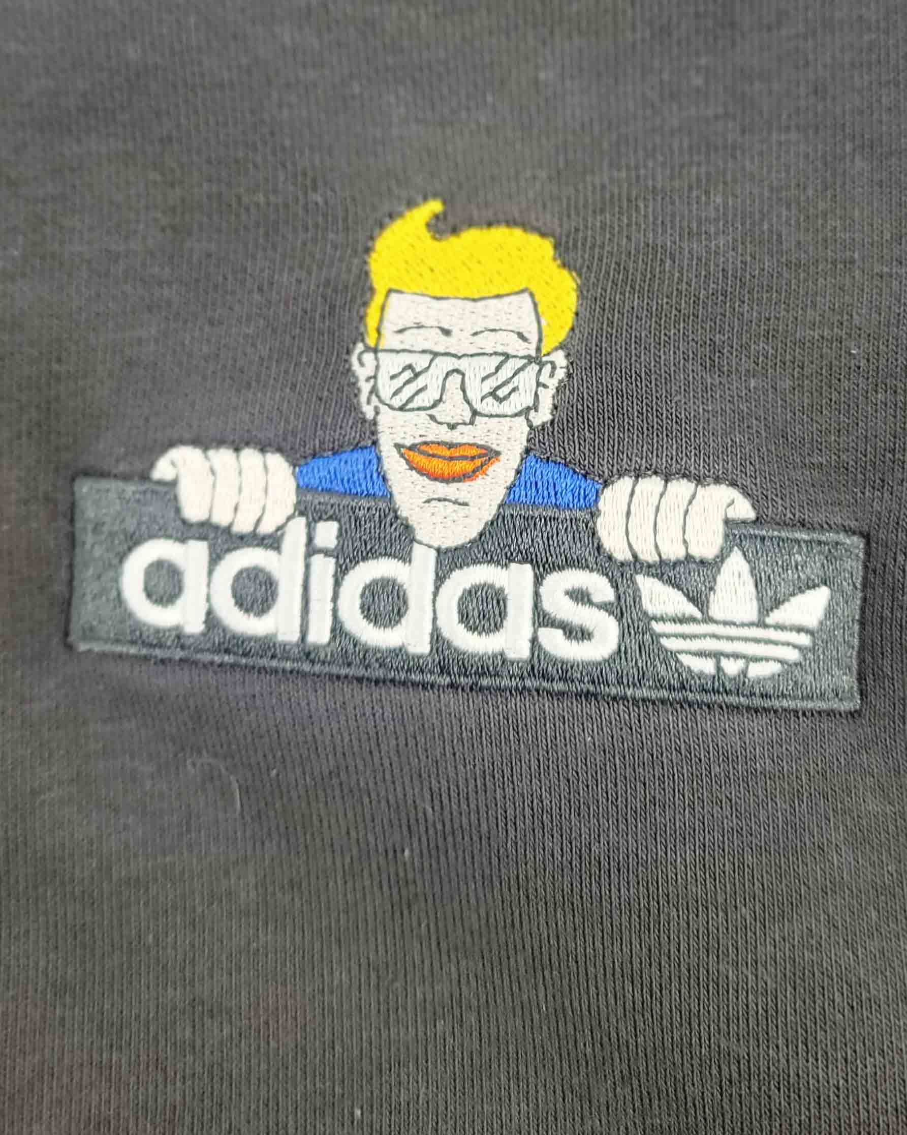 Mens Adidas Original Black Sweatshirt UK Large