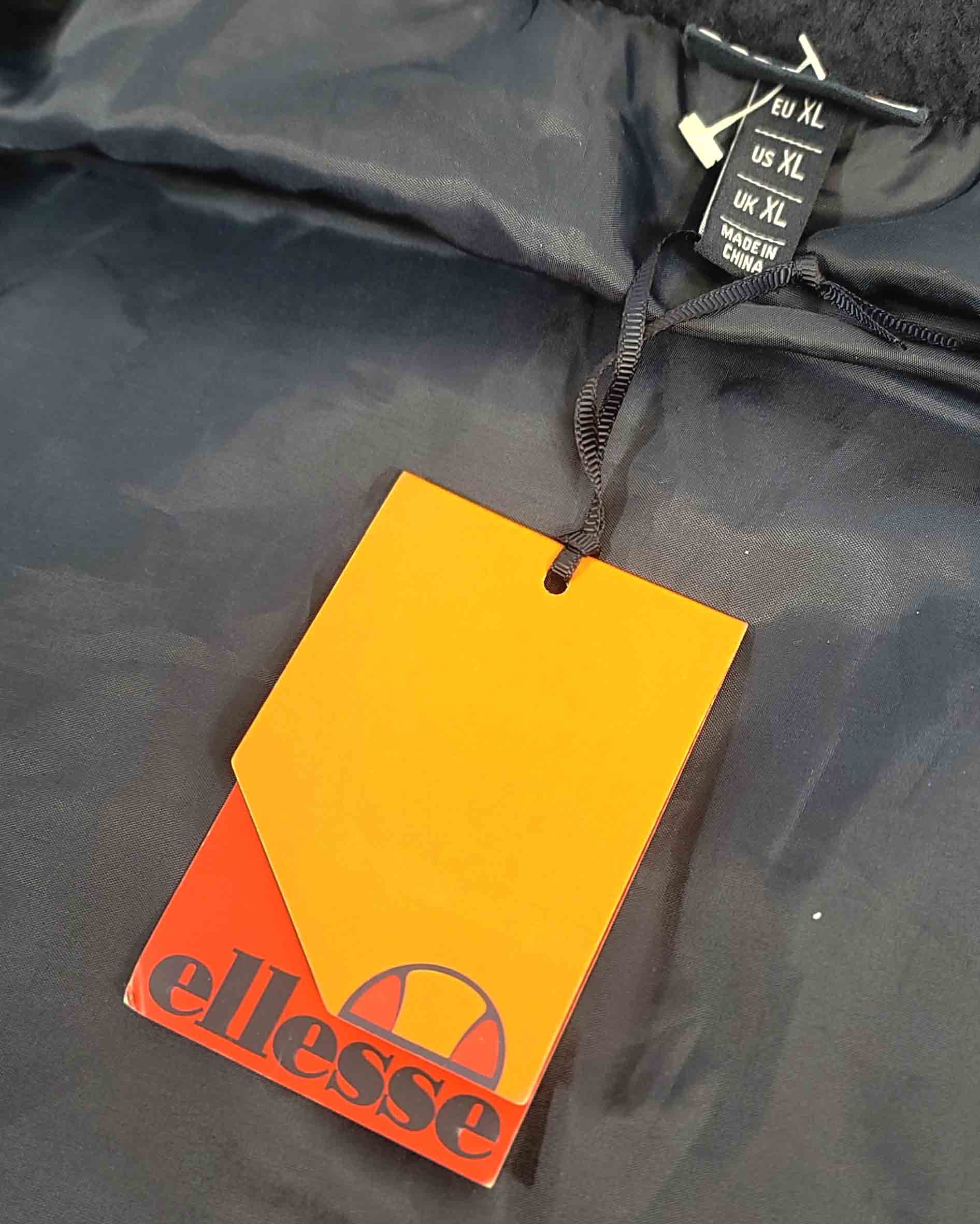 Mens Ellesse Aliquis Navy Padded Jacket UK XL