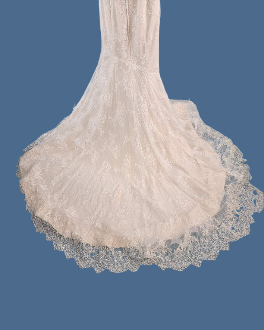 Jasmine Collection Champagne Strapless Wedding Dress Size 8
