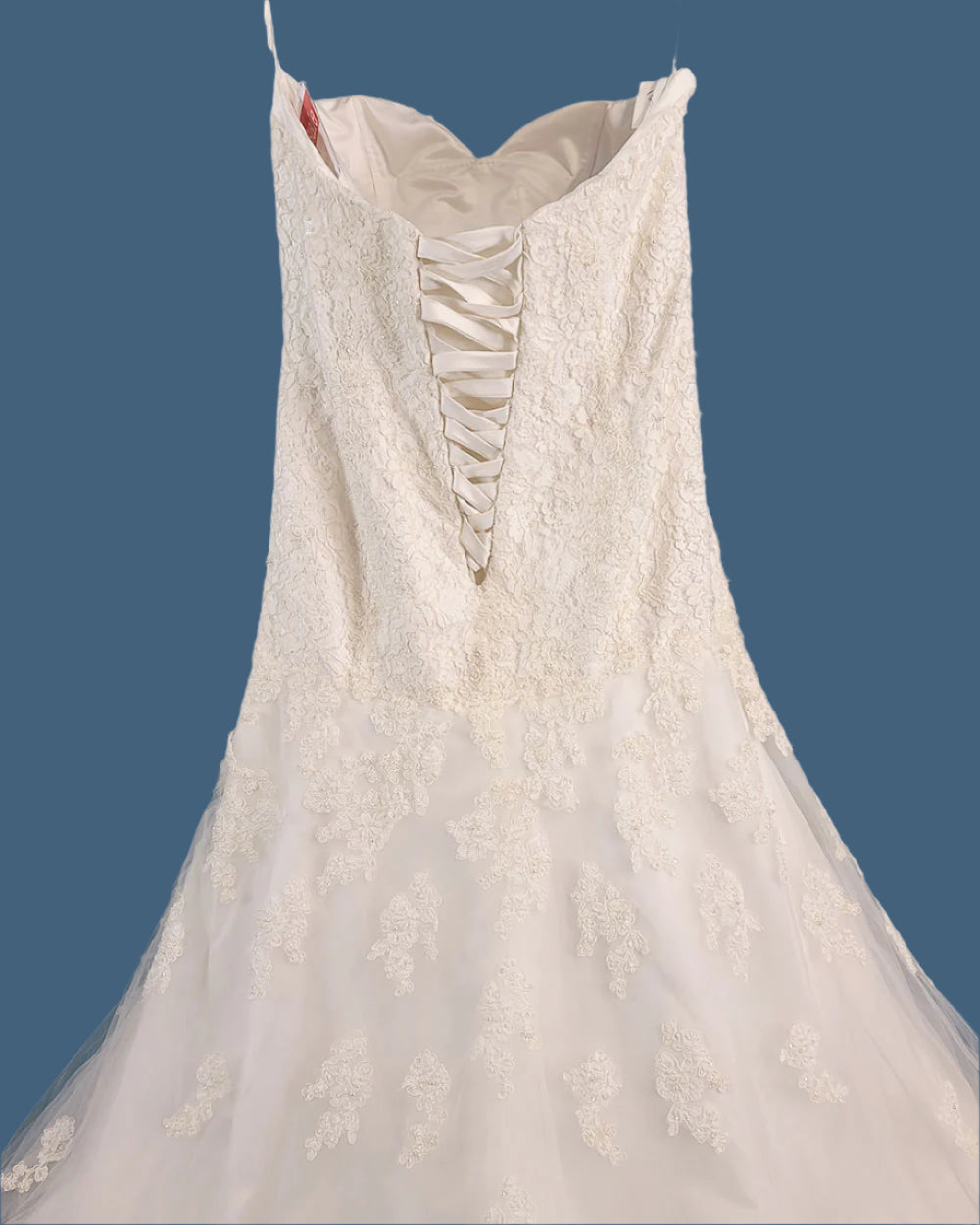 Margaret Lee Ivory Strapless A line Wedding Dress Size 20