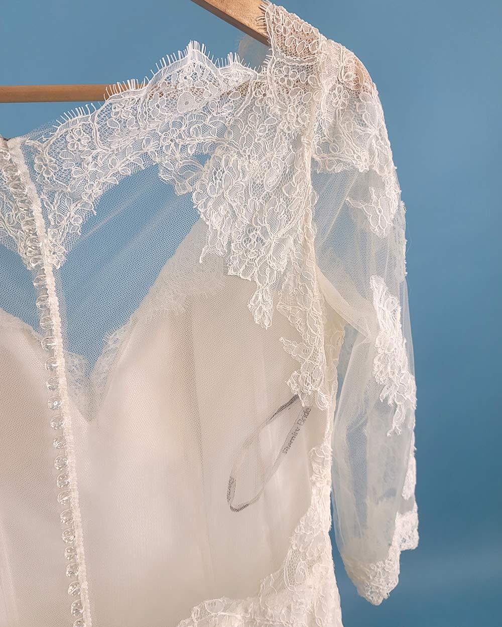 Eternity Bride Ivory Illusion Wedding Dress Size 12-14