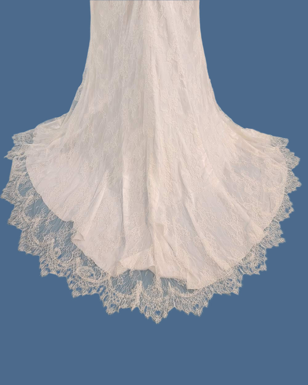 Eternity Bride Ivory Illusion Wedding Dress Size 12-14