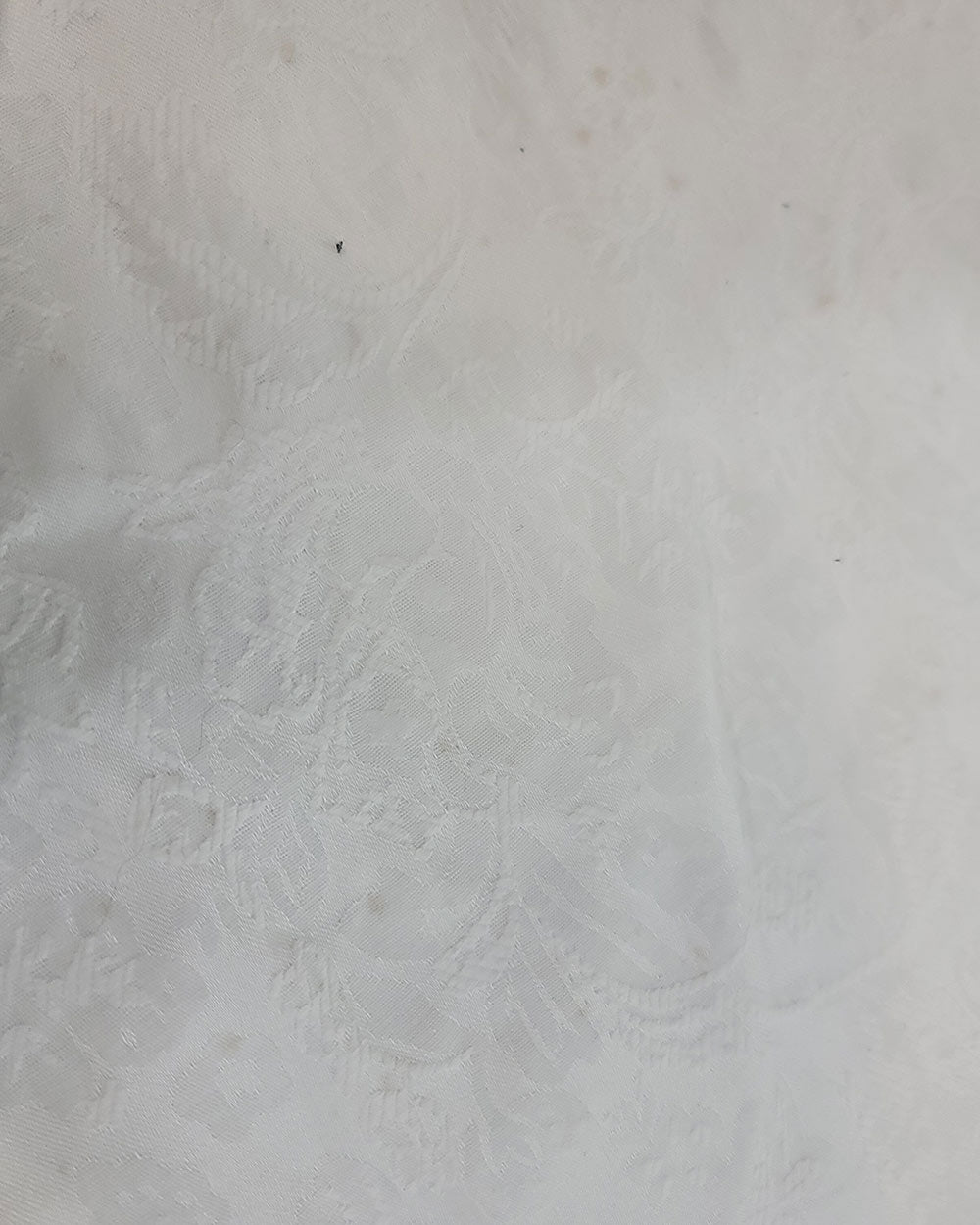 White Fish Tail Illusion Wedding Dress Size 10