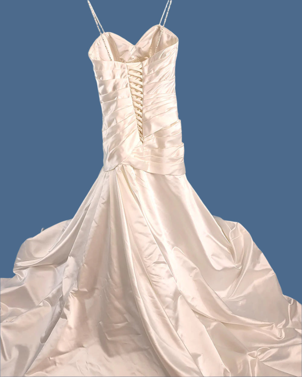 Ivory Fitted Bodice Wedding Dress Size 10