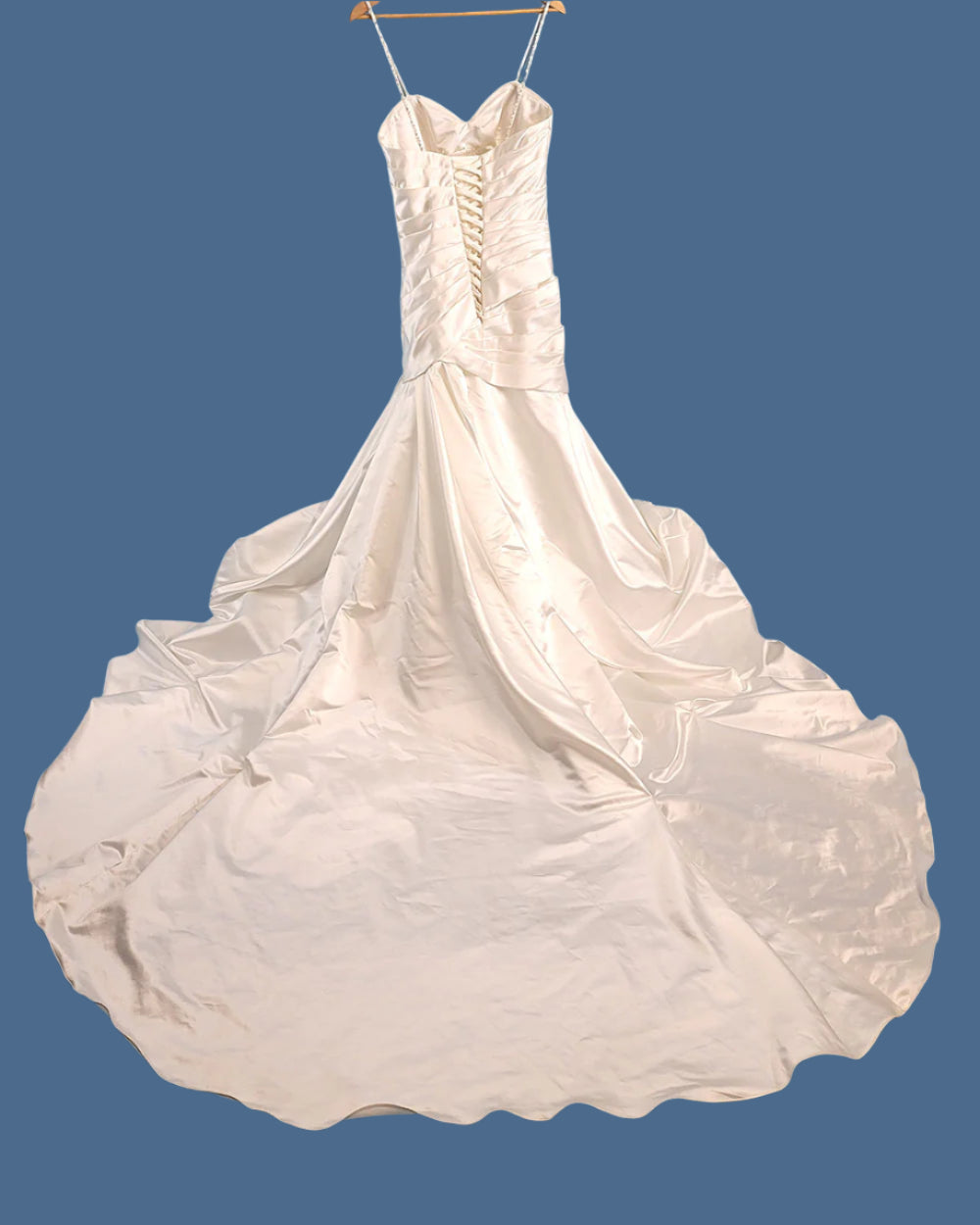 Ivory Fitted Bodice Wedding Dress Size 10