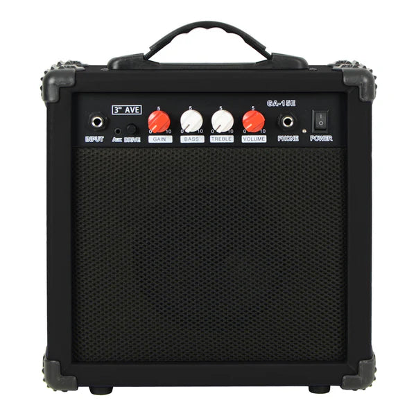 3rd Avenue 15 Watt Electric Guitar Amp Black