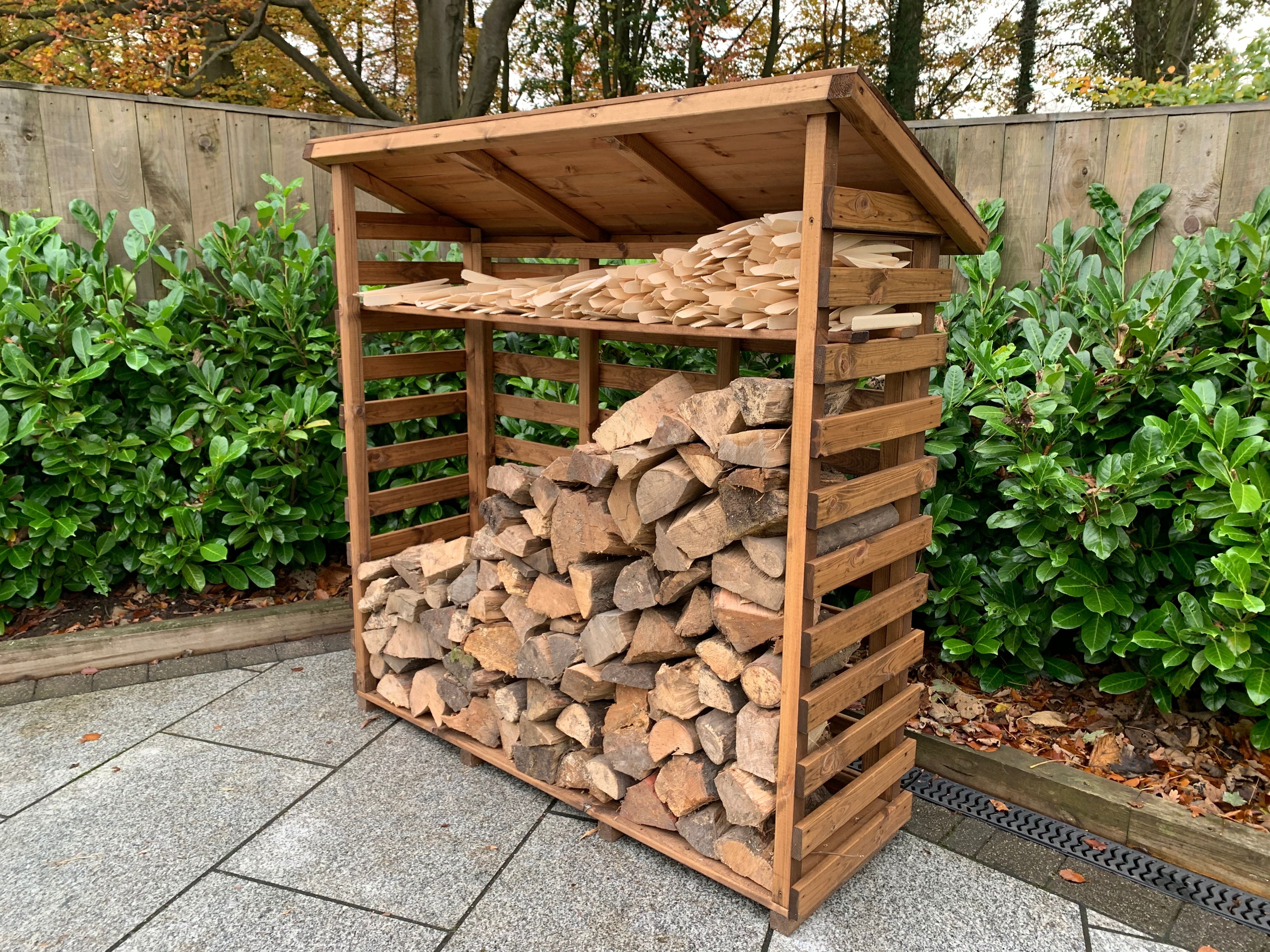 Charles Taylor Large Wooden Log Store HB203
