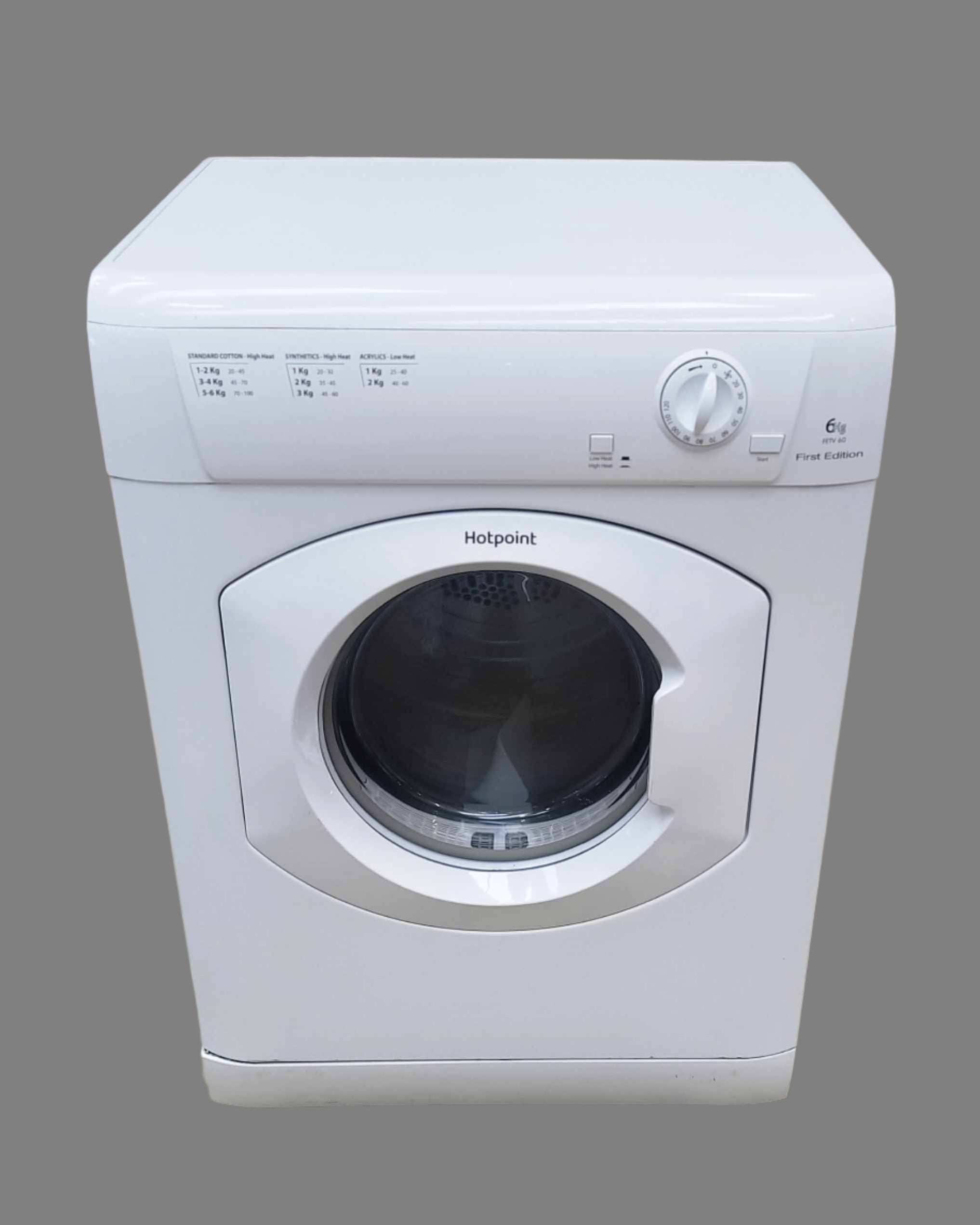 HOTPOINT 6kg Venting Tumble Dryer White Fetv60cp