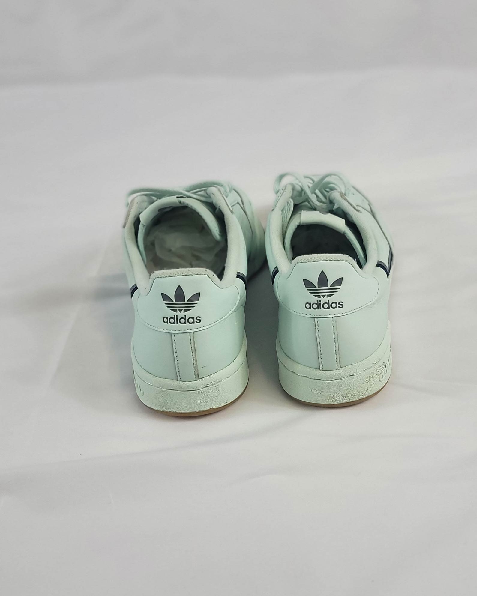 Adidas Continental Trainers Mint Green Size 9.5