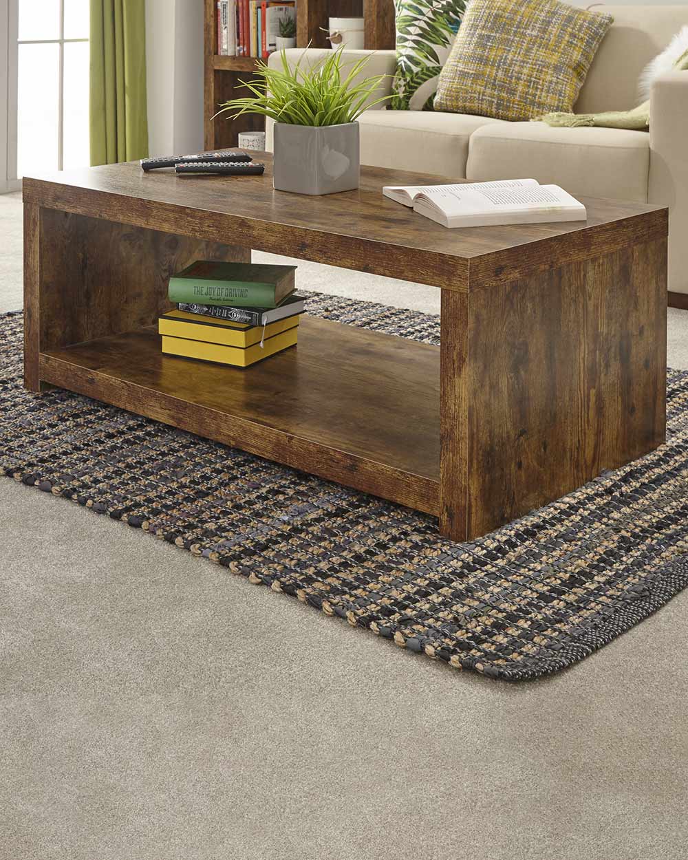 Jakarta coffee table in a lifestyle setting in a living room