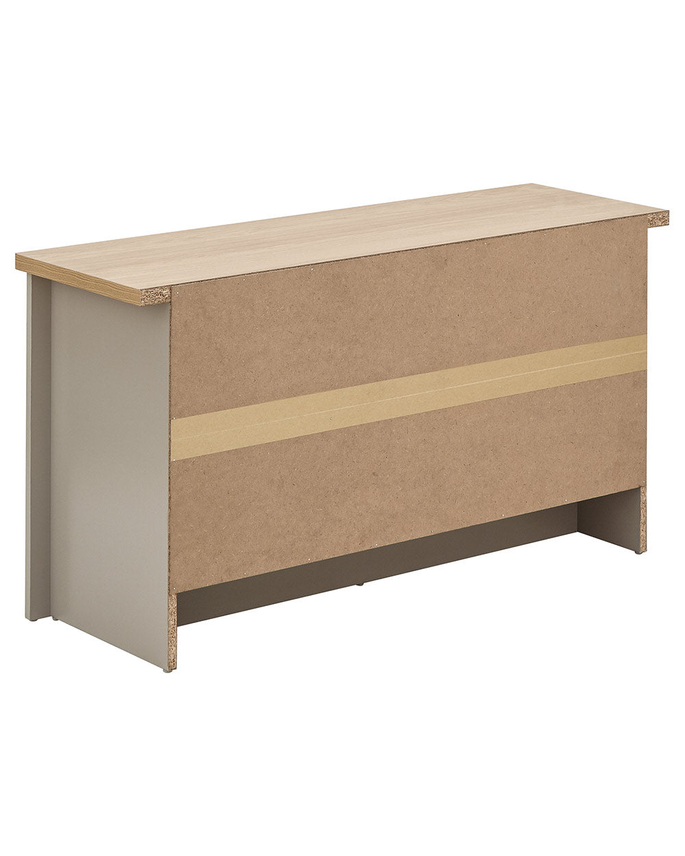 Lancaster simple shoe bench on a white background photo of the back