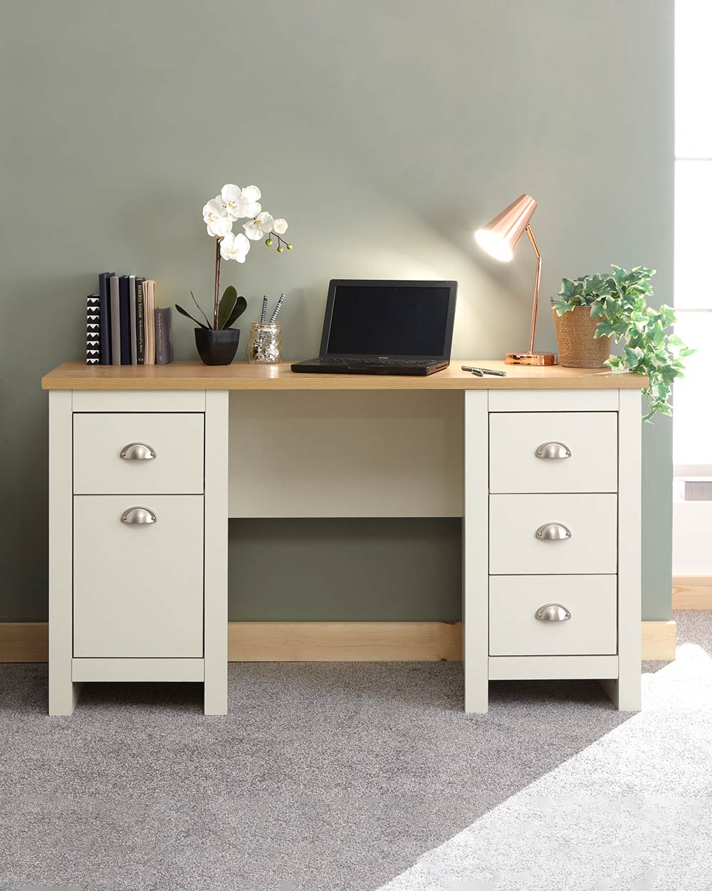 Lancaster study desk home office work space lifestyle image