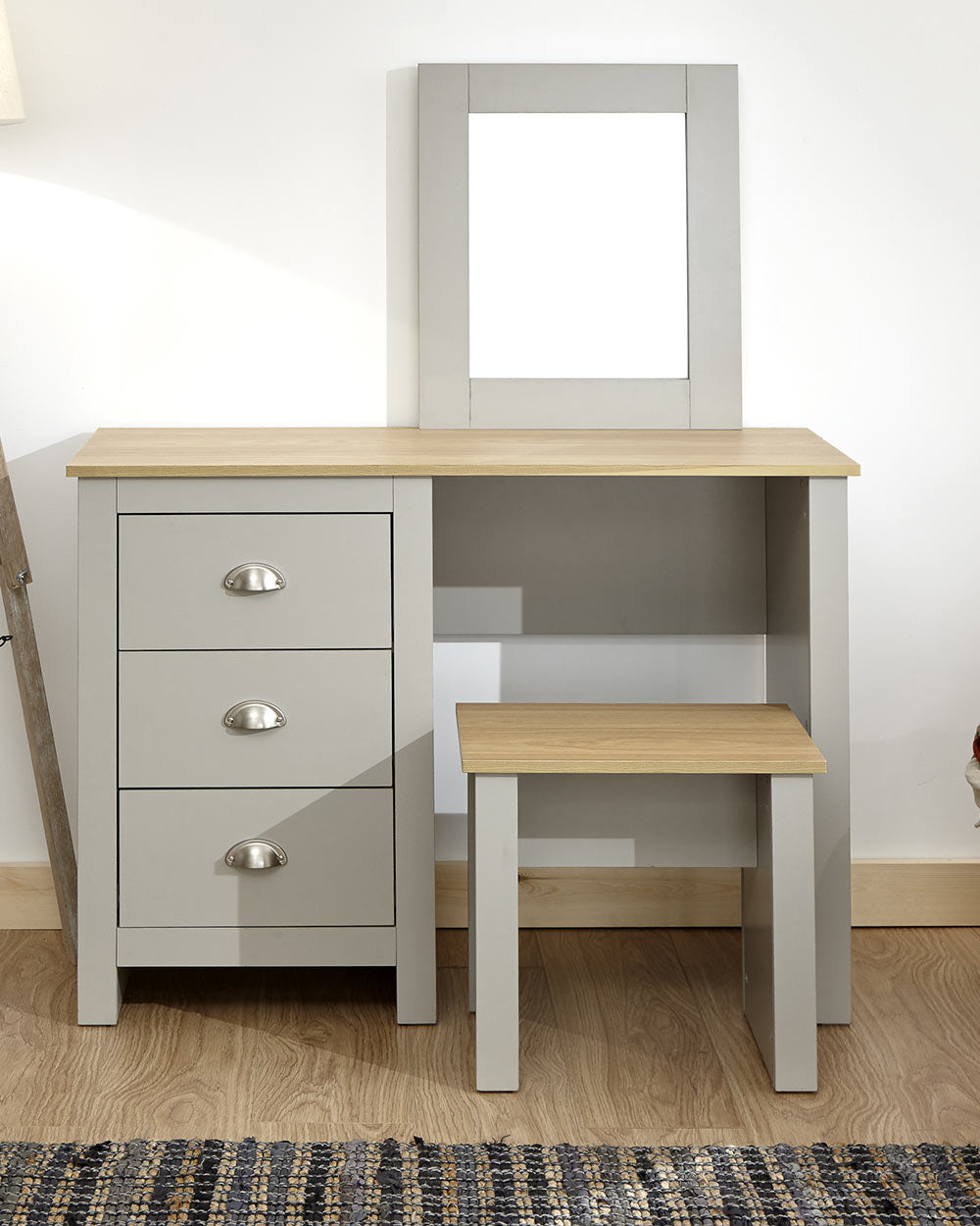 Lancaster Dressing Table Set Grey