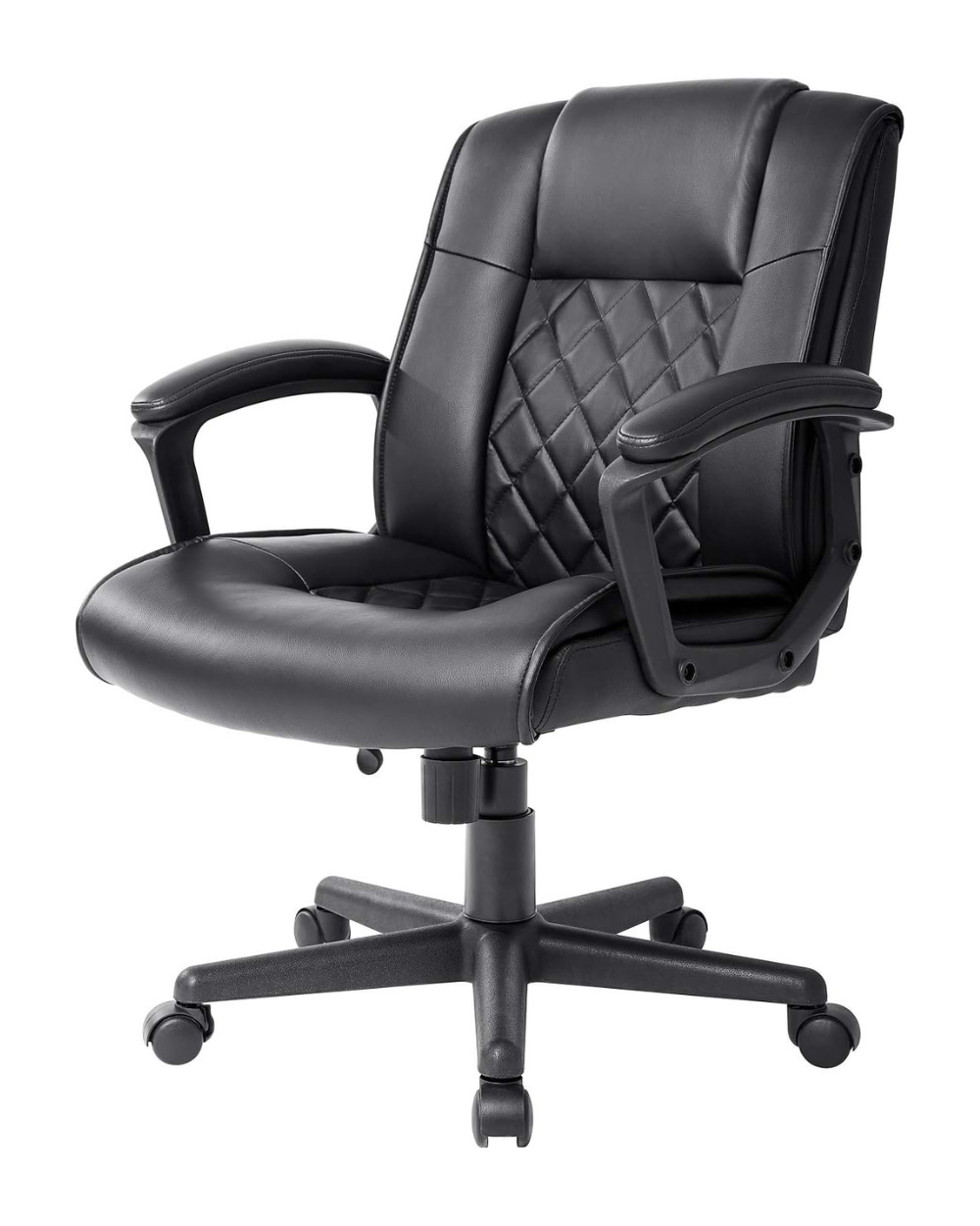Qulomvs Ergonomic Office Desk Chair Black