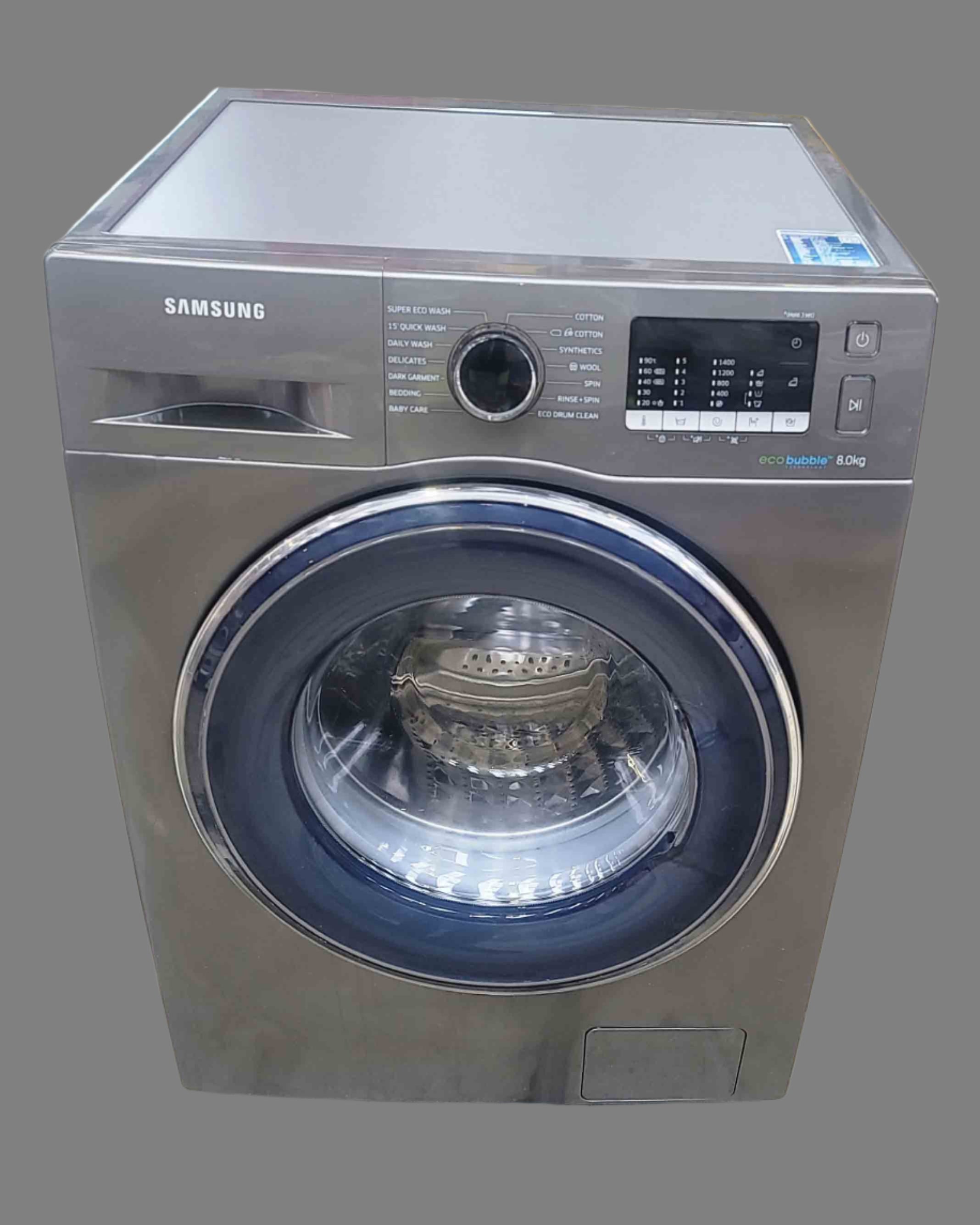 SAMSUNG 8kg Grey Washing Machine