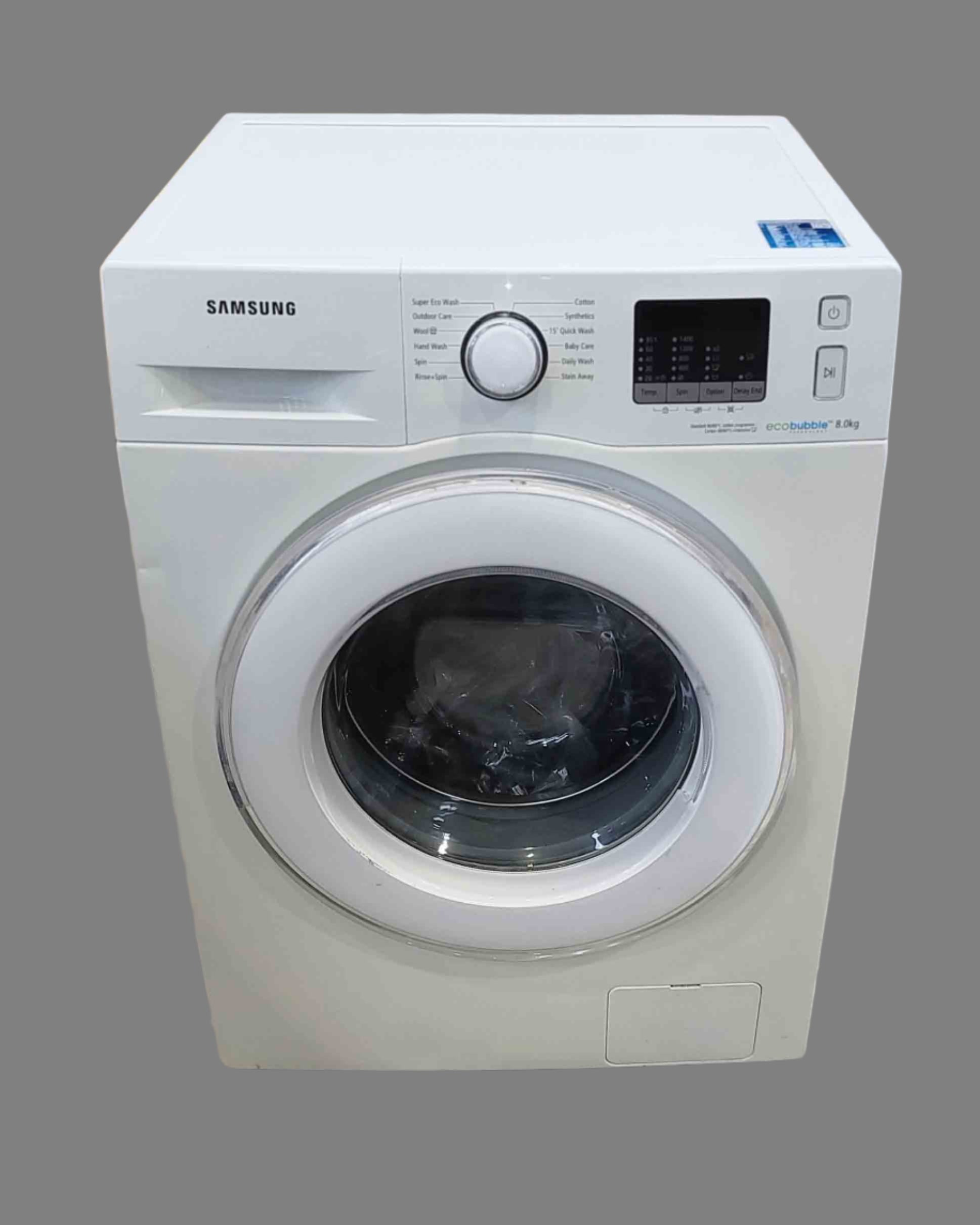 SAMSUNG Washing Machine 8kg White