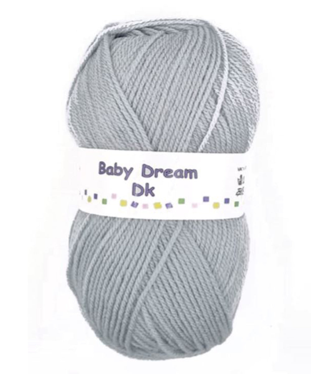 Single Ball DK Wool Baby Dreams Silver