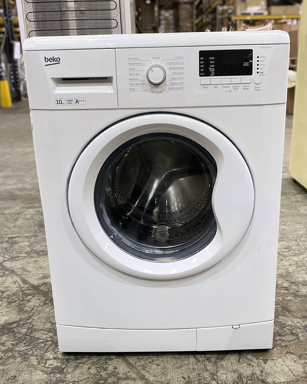 Beko 10kg WMB101433LW Washing Machine Sue Ryder