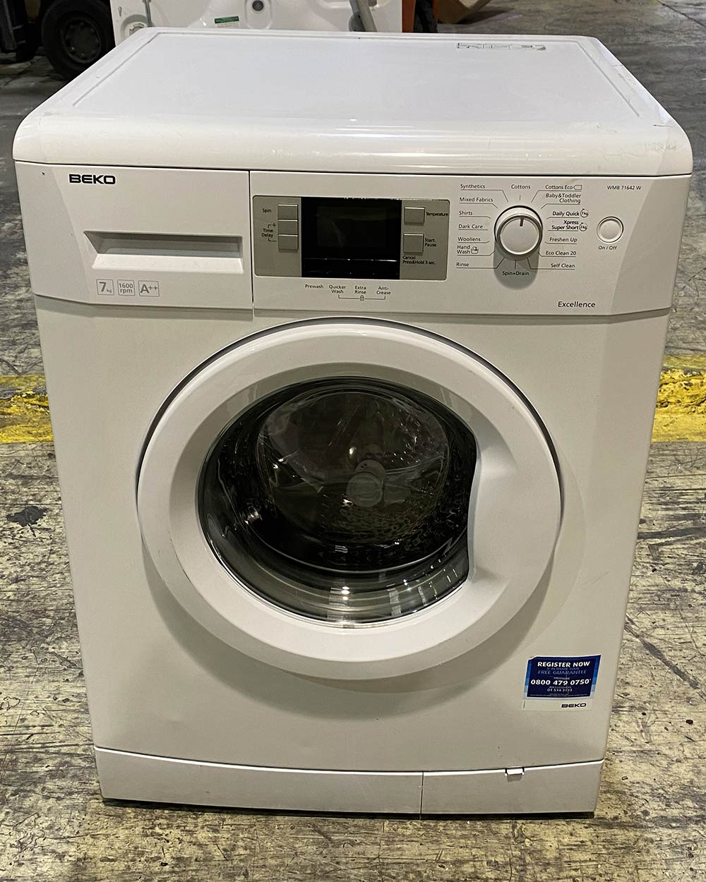 Beko WMB71642W Washing Machine 7kg